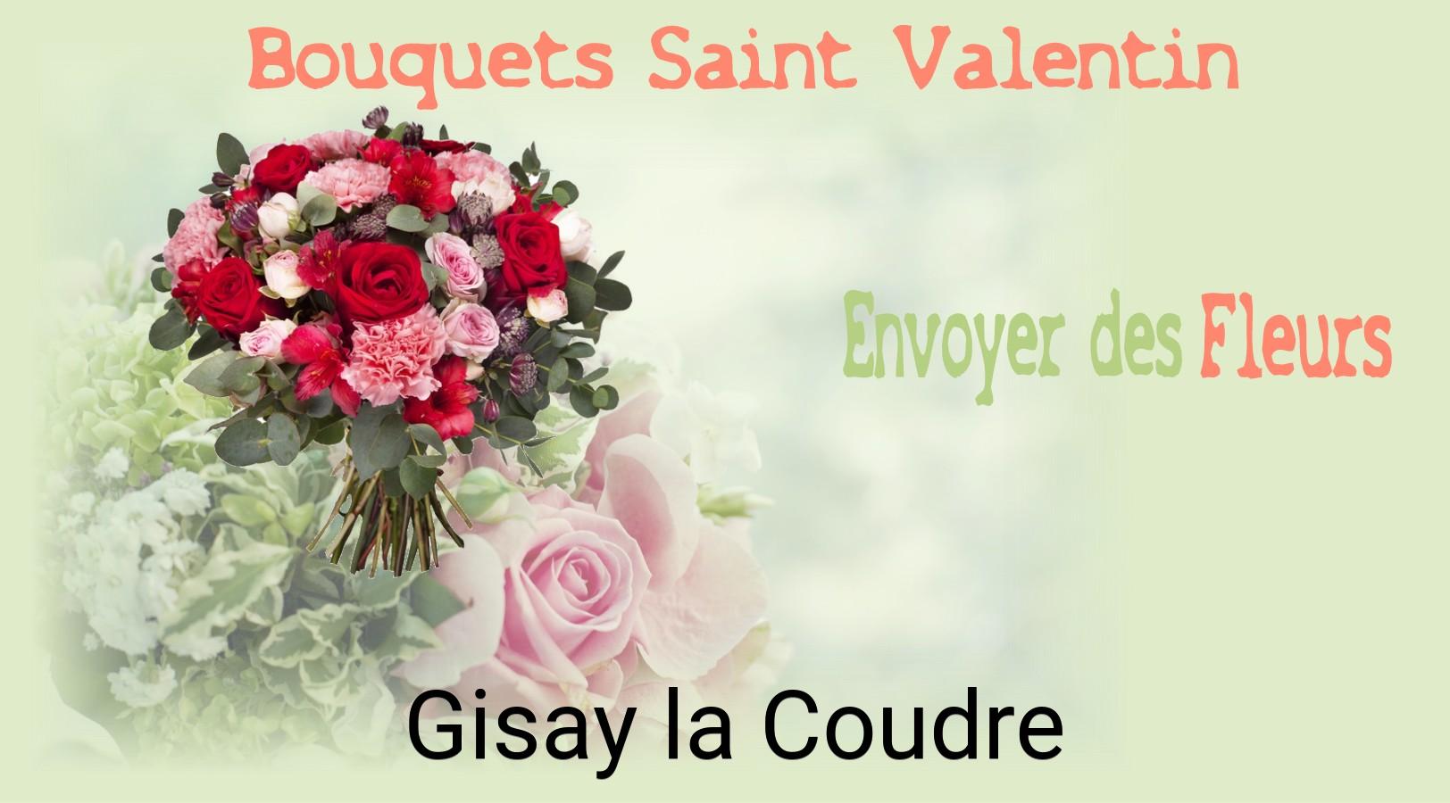 Roses de Saint-Valentin livrées à Gisay-la-Coudre